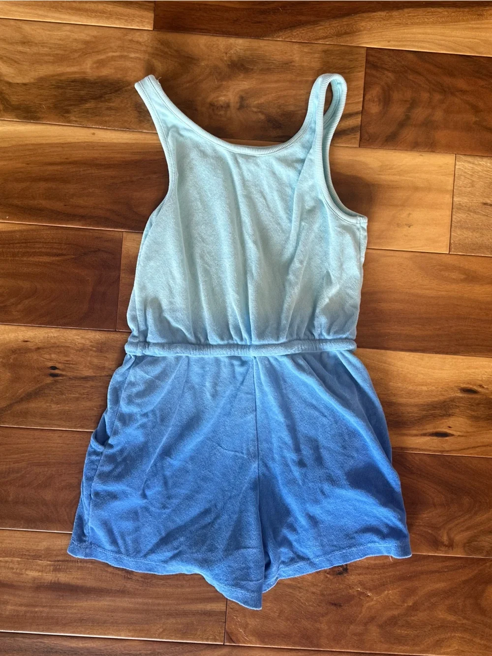 Old Navy Ombre Terry One-Piece Swim Romper size Youth Medium